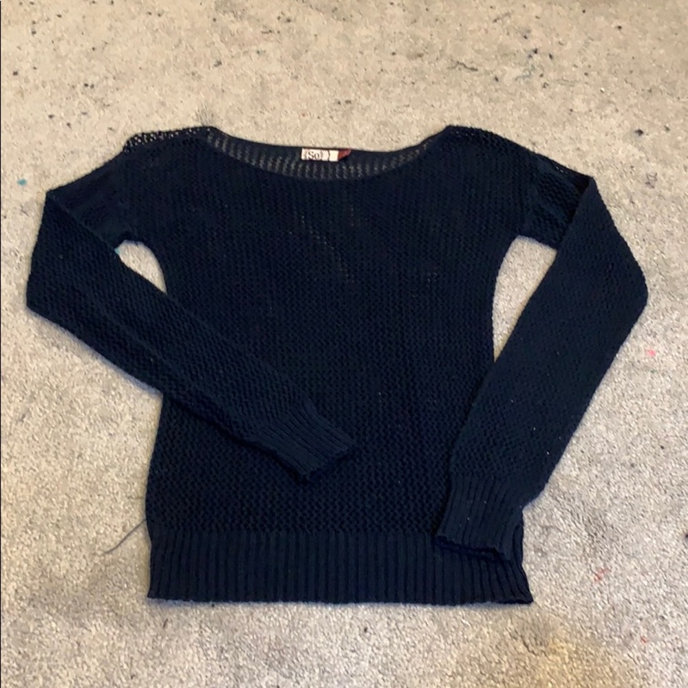 Navy Sweater